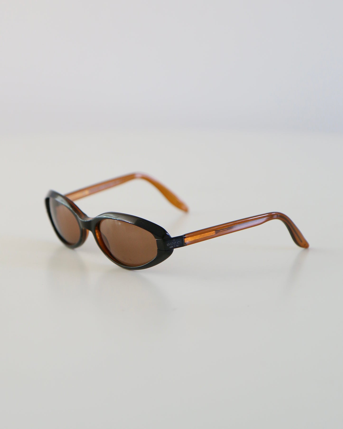 Gucci Brown Cat Eye Sunglasses