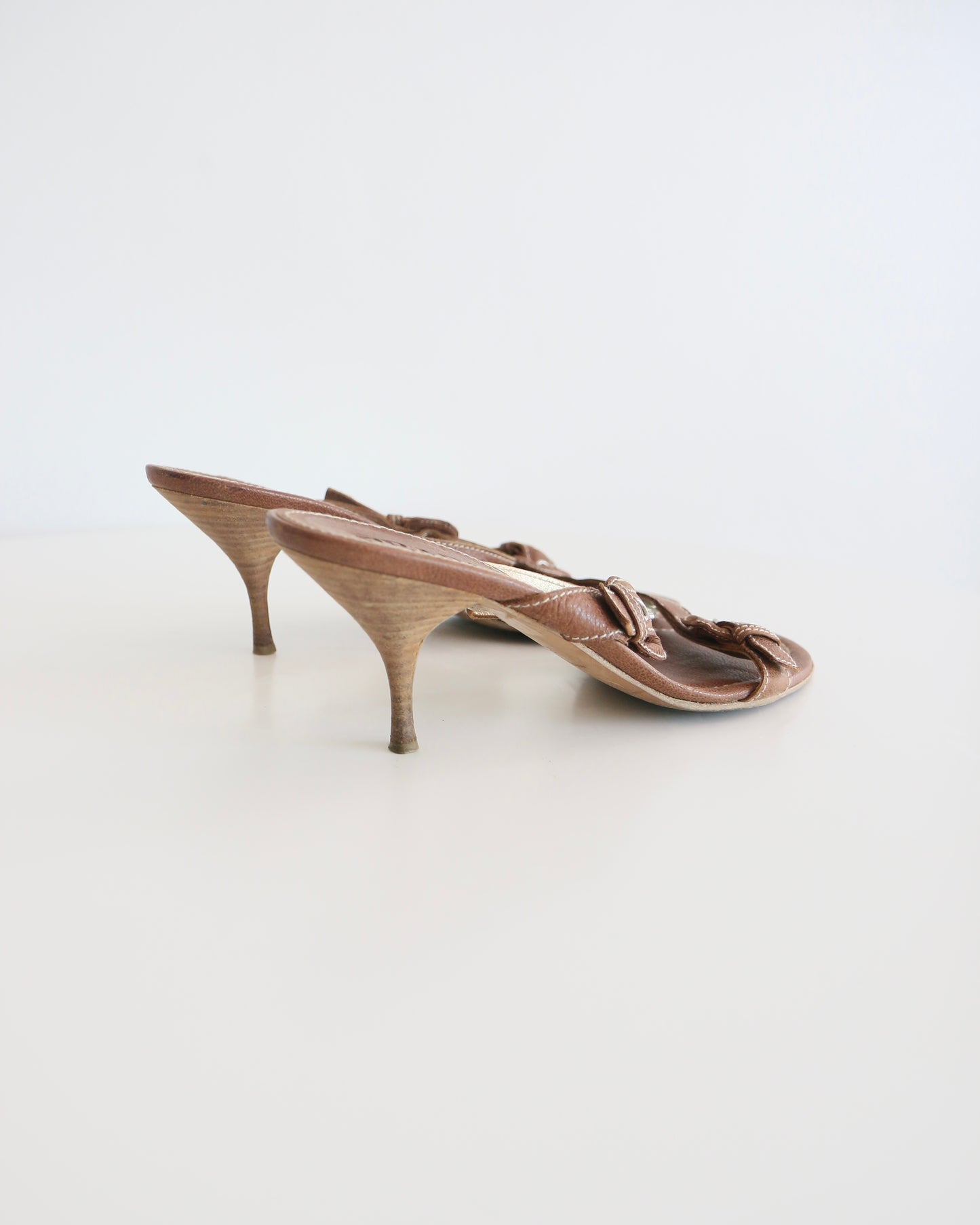Prada Buckle Strap Heels