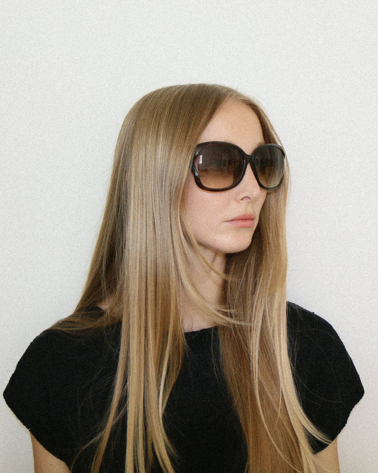Gucci Brown Oversized Sunglasses