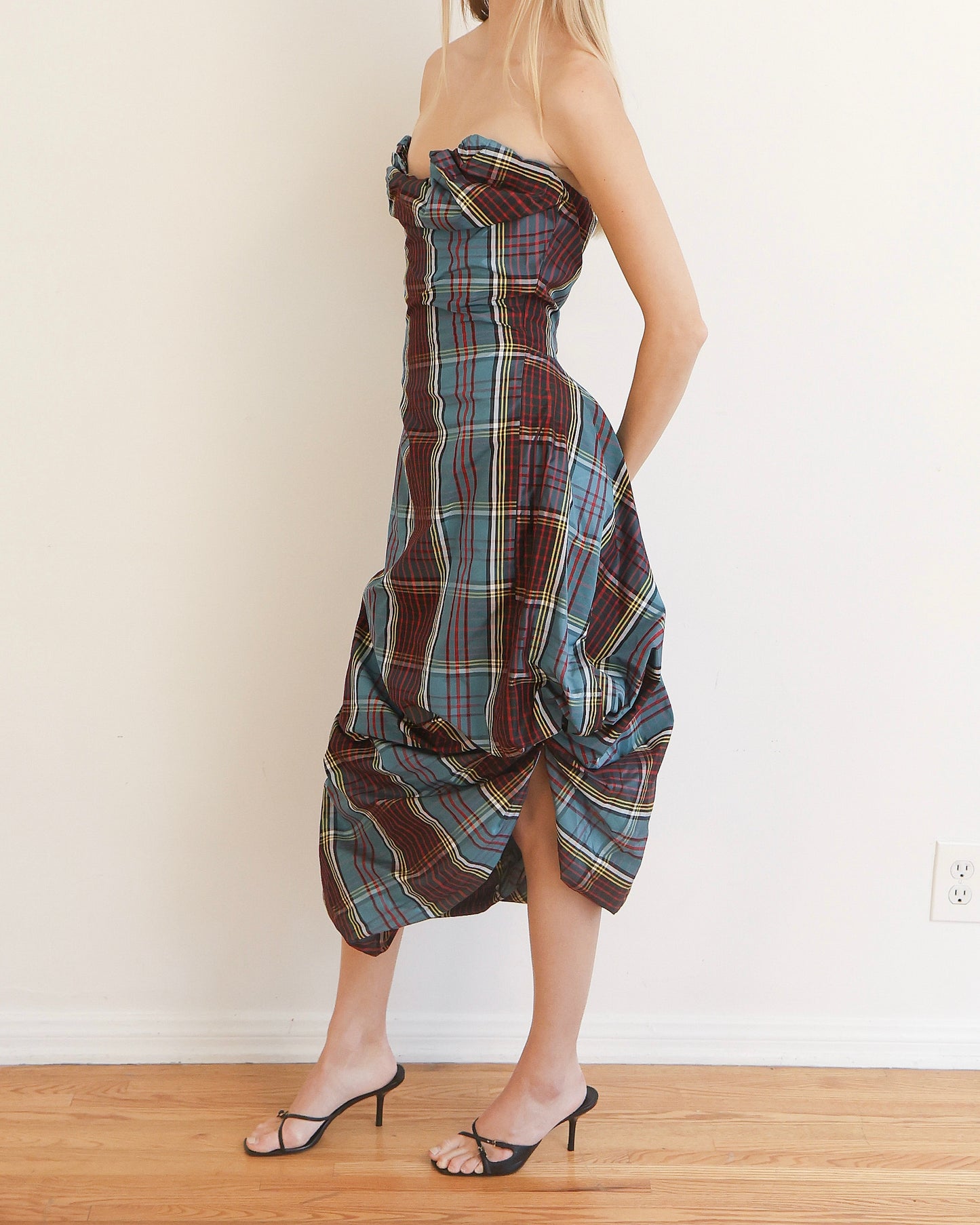 Vivenne Westwood Plaid Corset Dress
