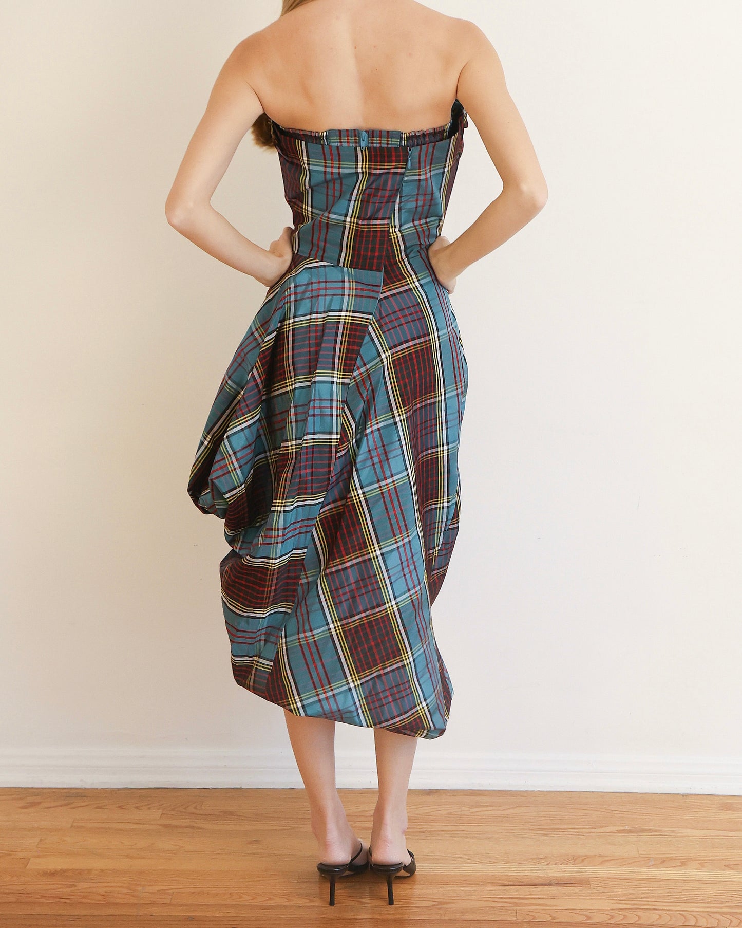 Vivenne Westwood Plaid Corset Dress