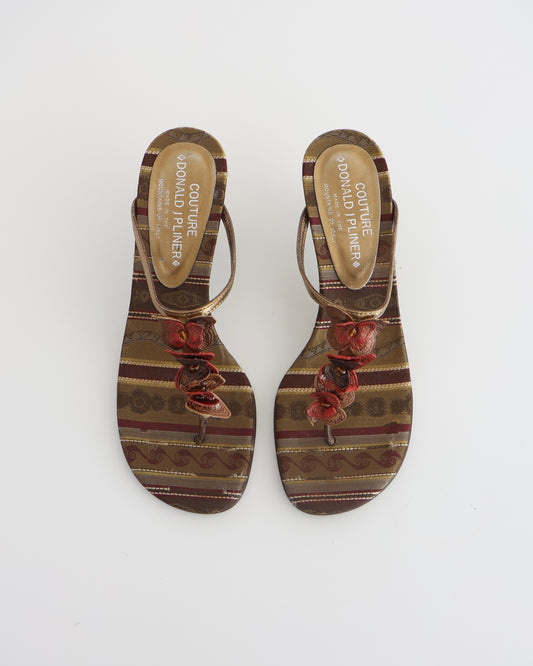 Butterfly Thong Heel