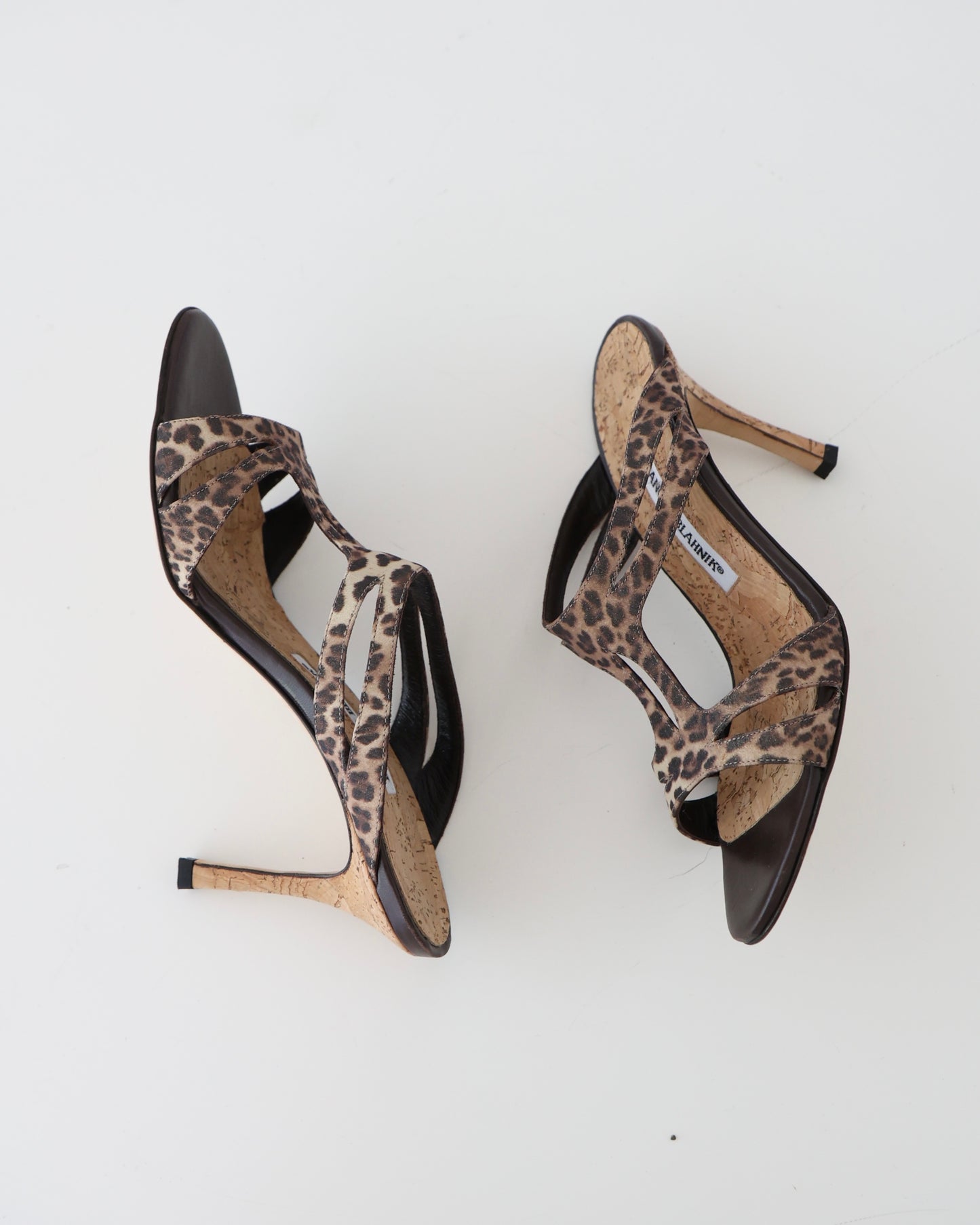 Manolo Blahnik Cheetah Heels 39