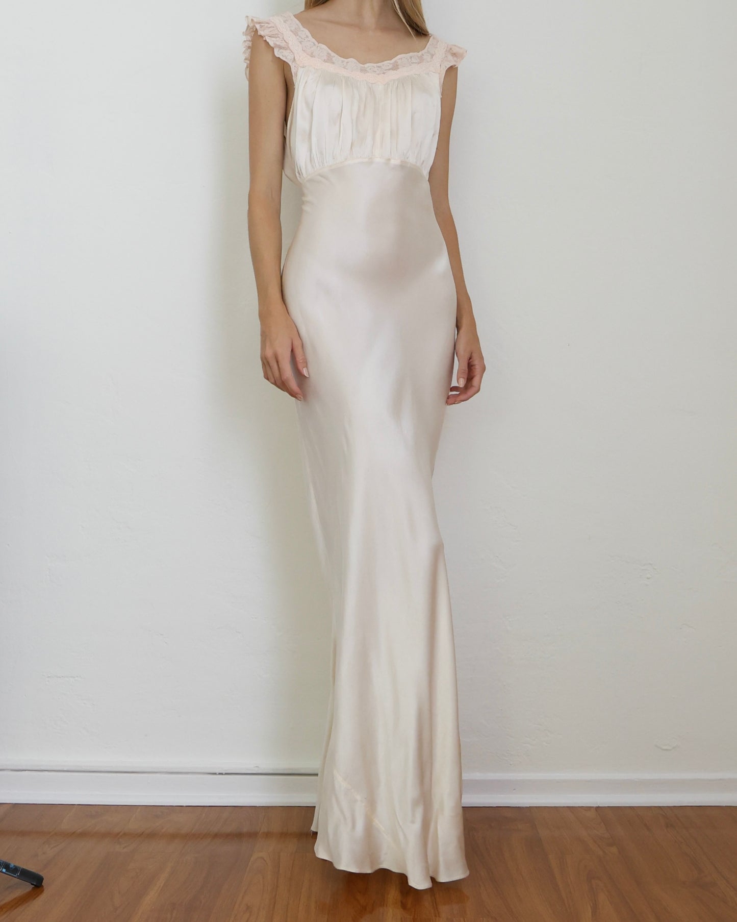 Petal Pink Slip Dress S
