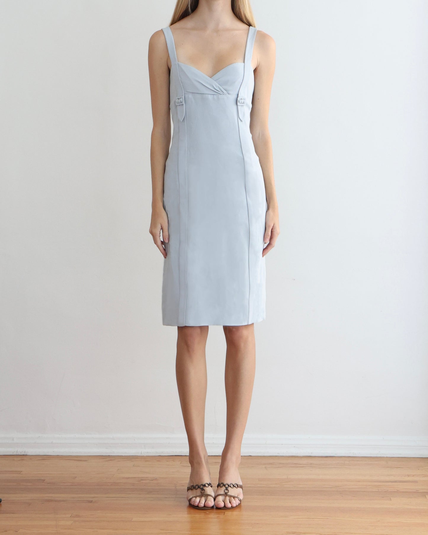 Valentino Blue Dress + Suit Set