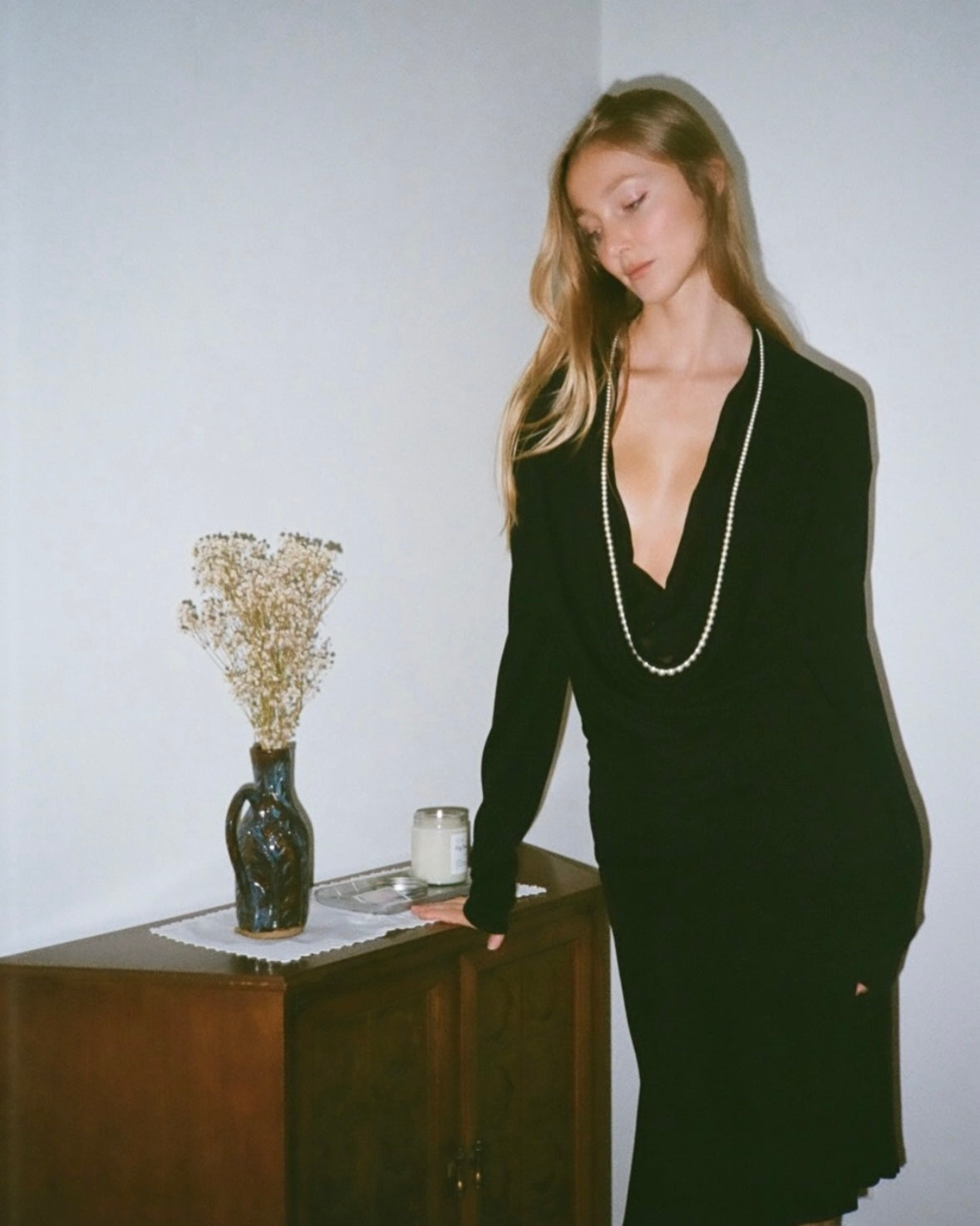 Jean Paul Gaultier Black Pearl Dress