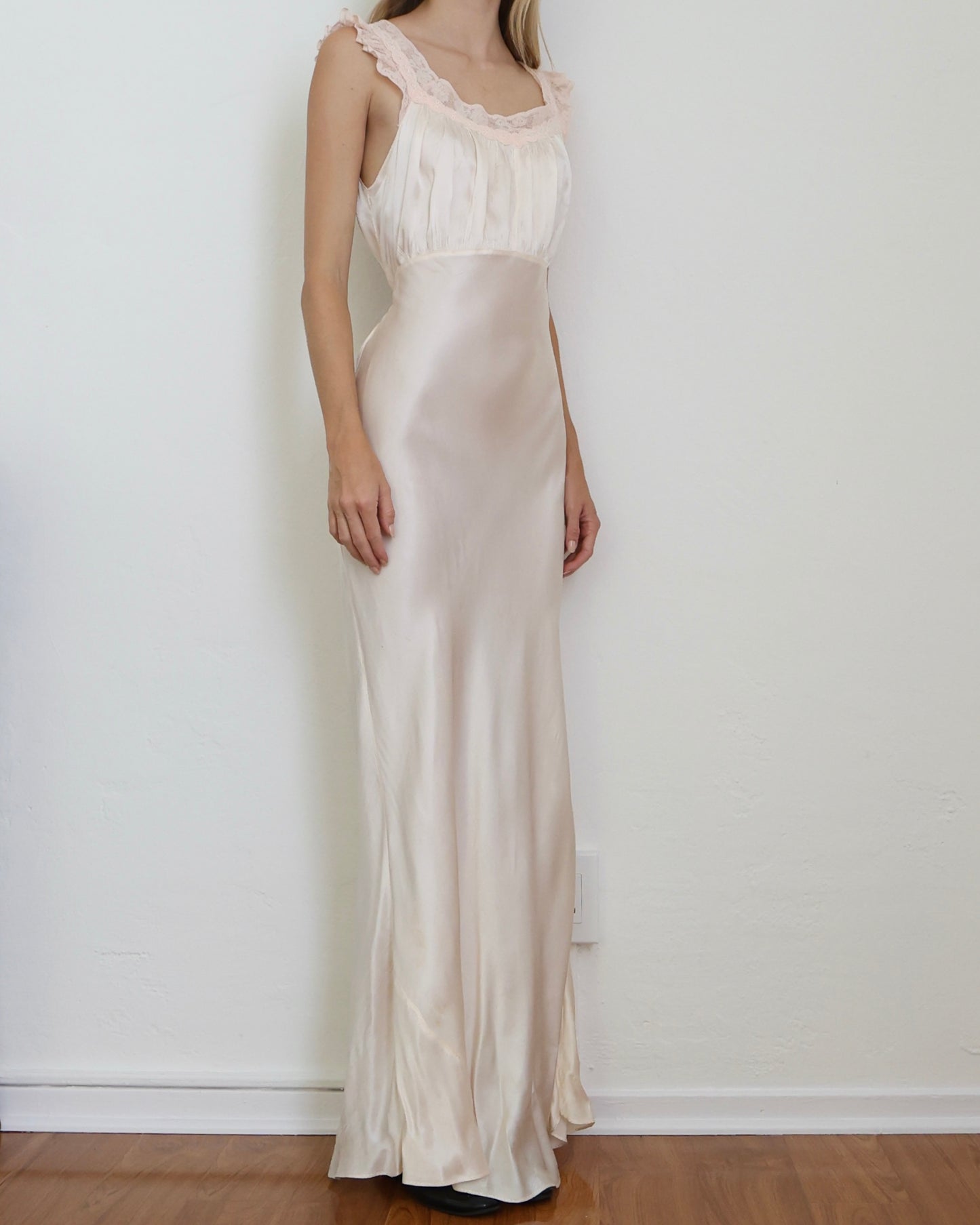 Petal Pink Slip Dress S