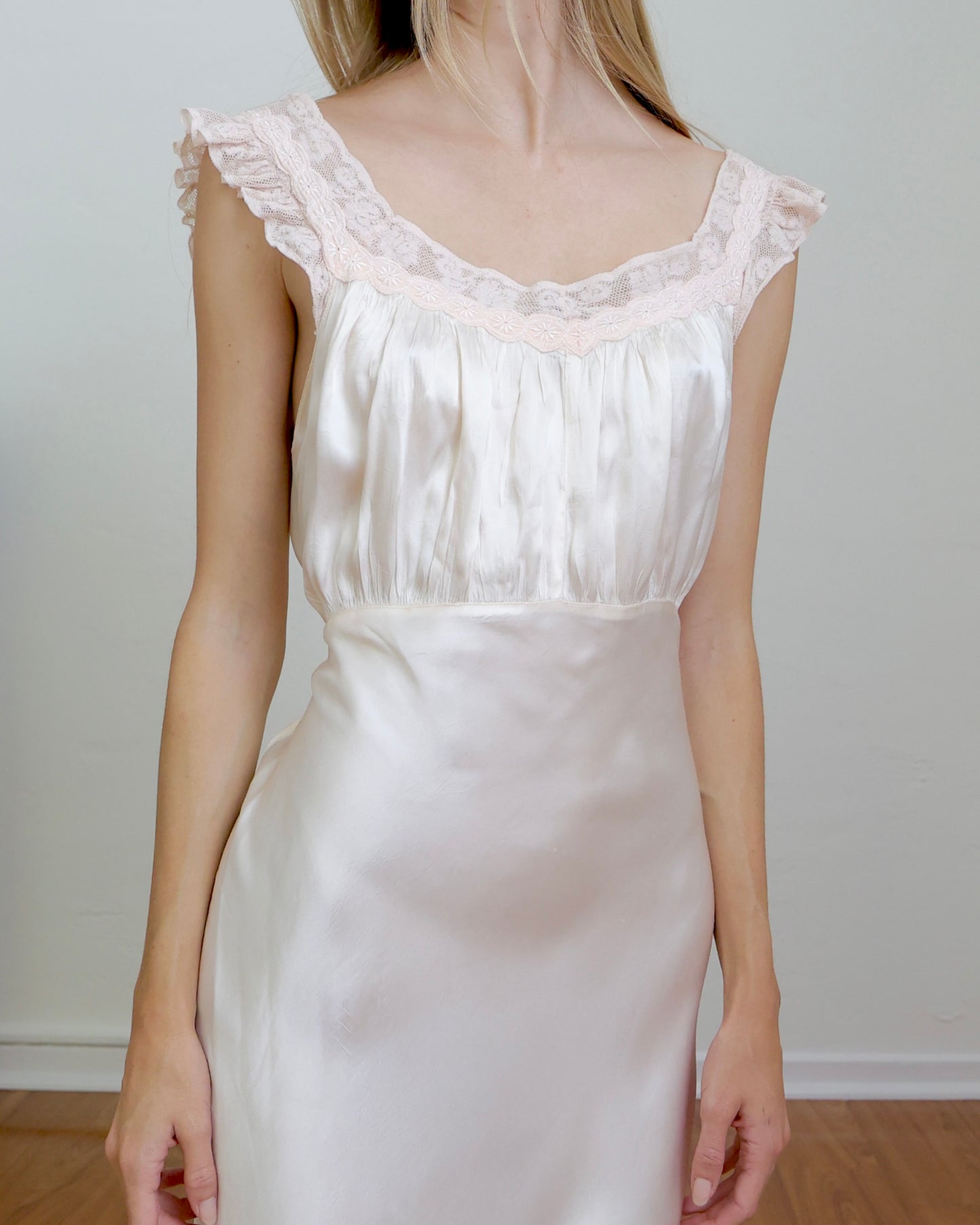 Petal Pink Slip Dress S
