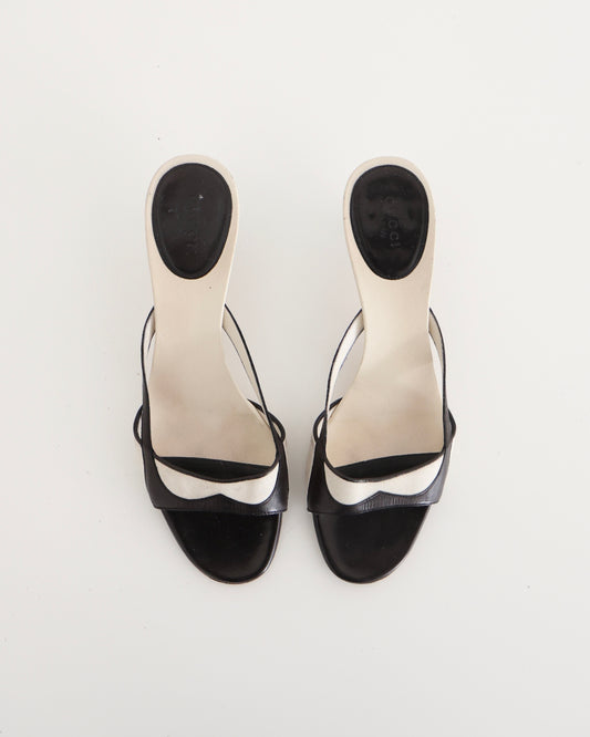 Gucci Tuxedo Kitten Heels