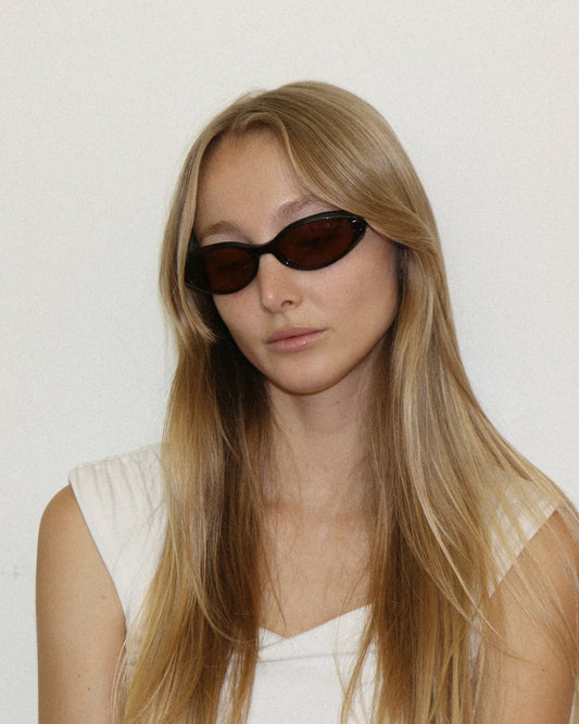 Gucci Brown Cat Eye Sunglasses