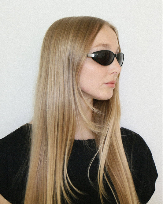 Gucci Black Sporty Sunglasses