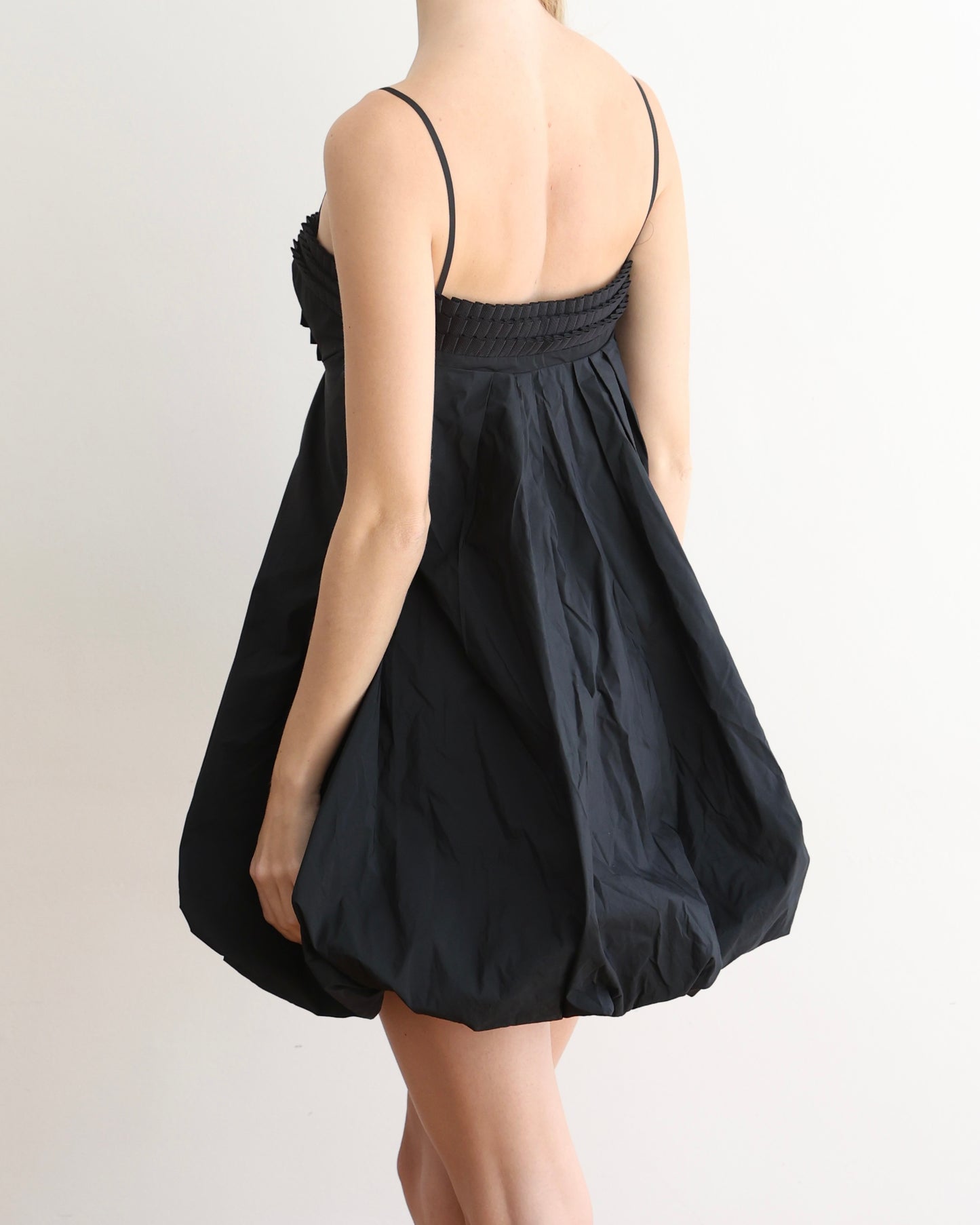 Just Cavalli Black Bubble Mini Dress