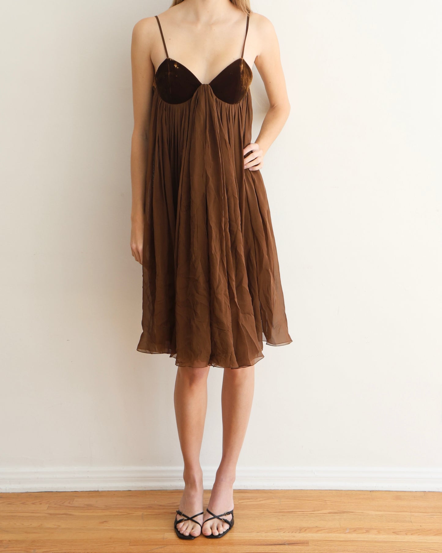 Jean Paul Gaultier Brown Dress