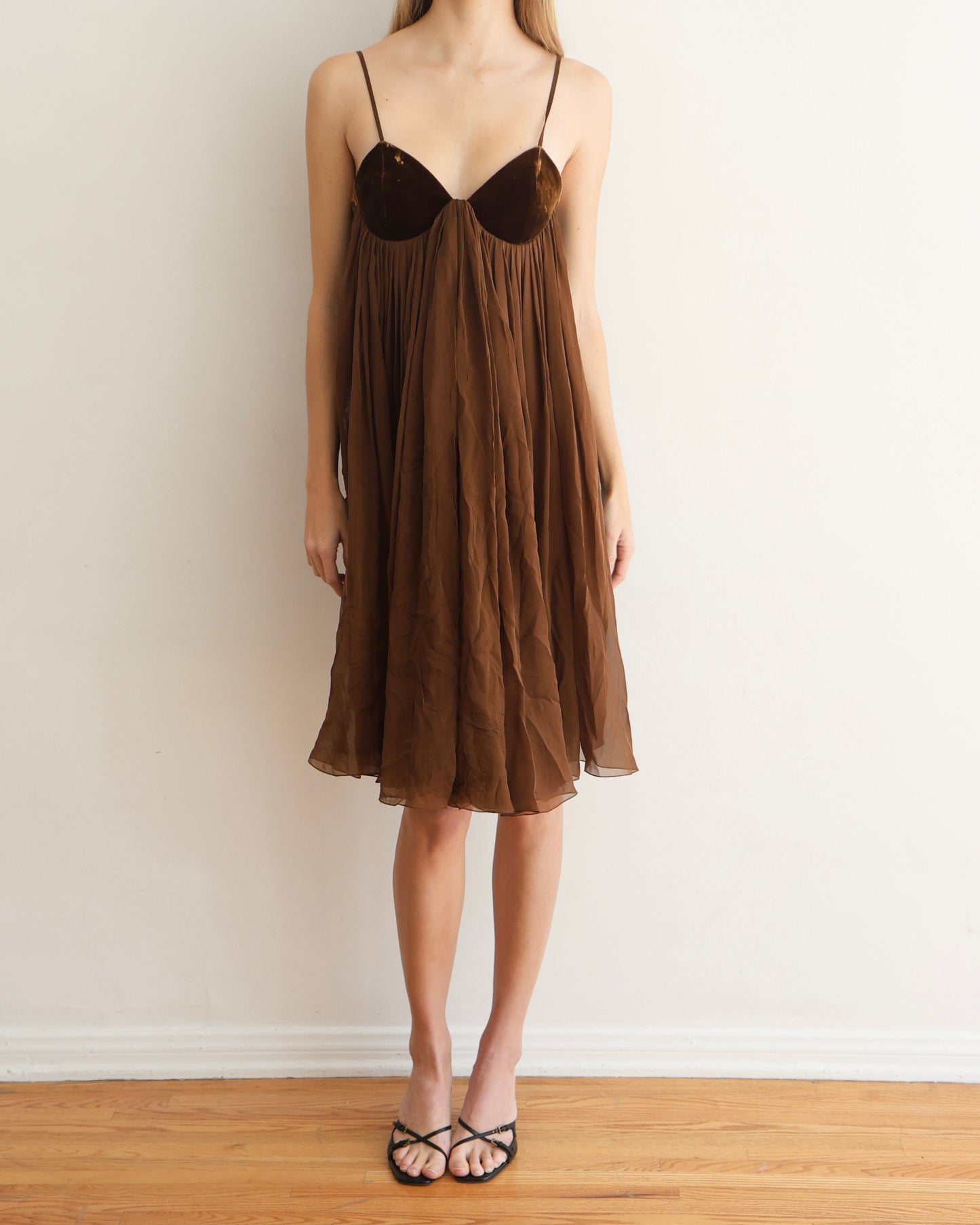 Jean Paul Gaultier Brown Dress