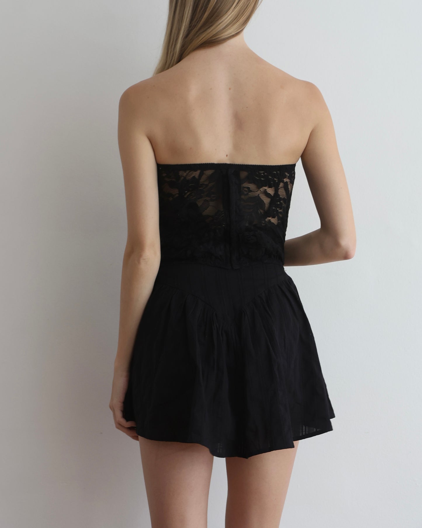 Dior Black Lace Corset