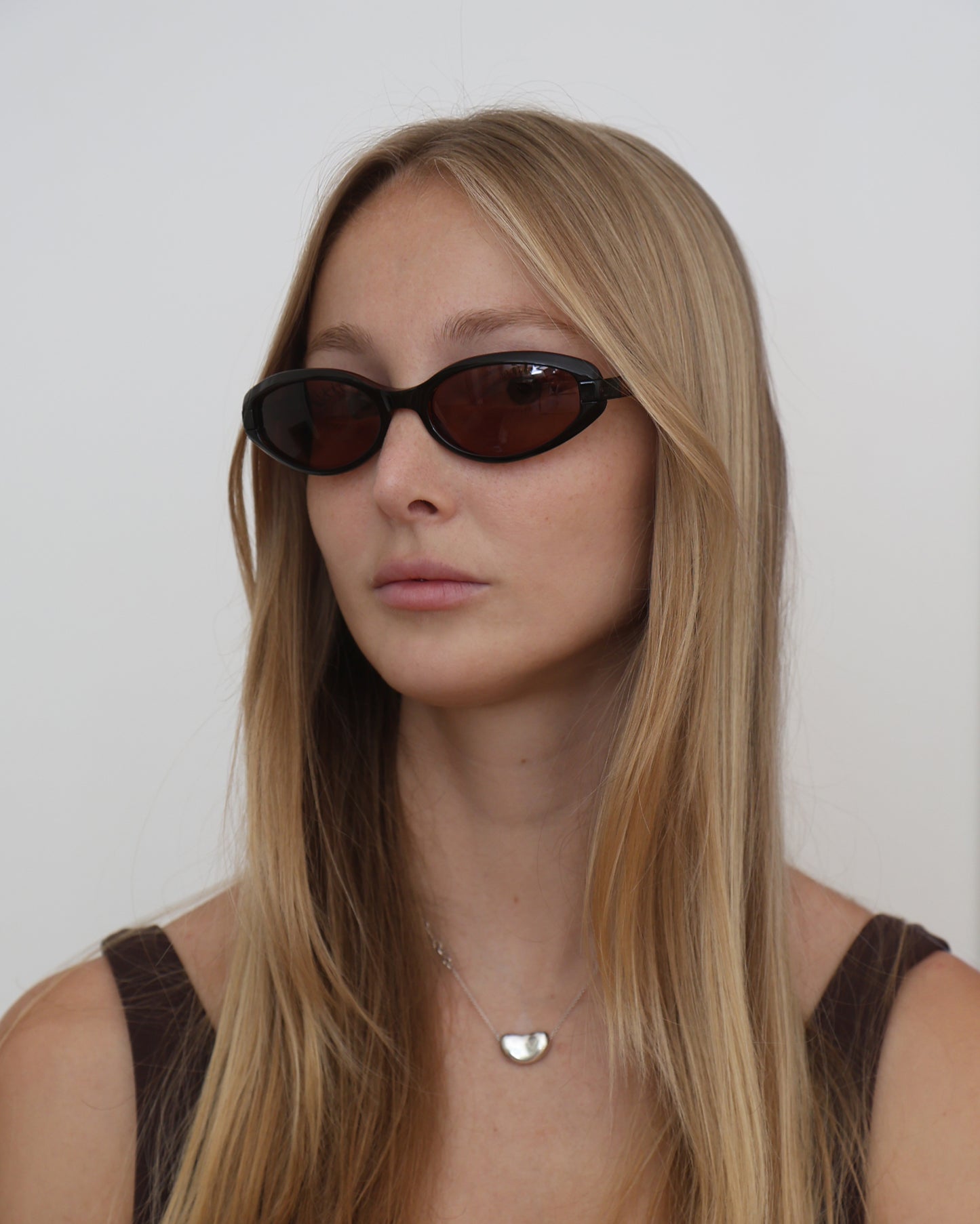 Gucci Brown Cat Eye Sunglasses