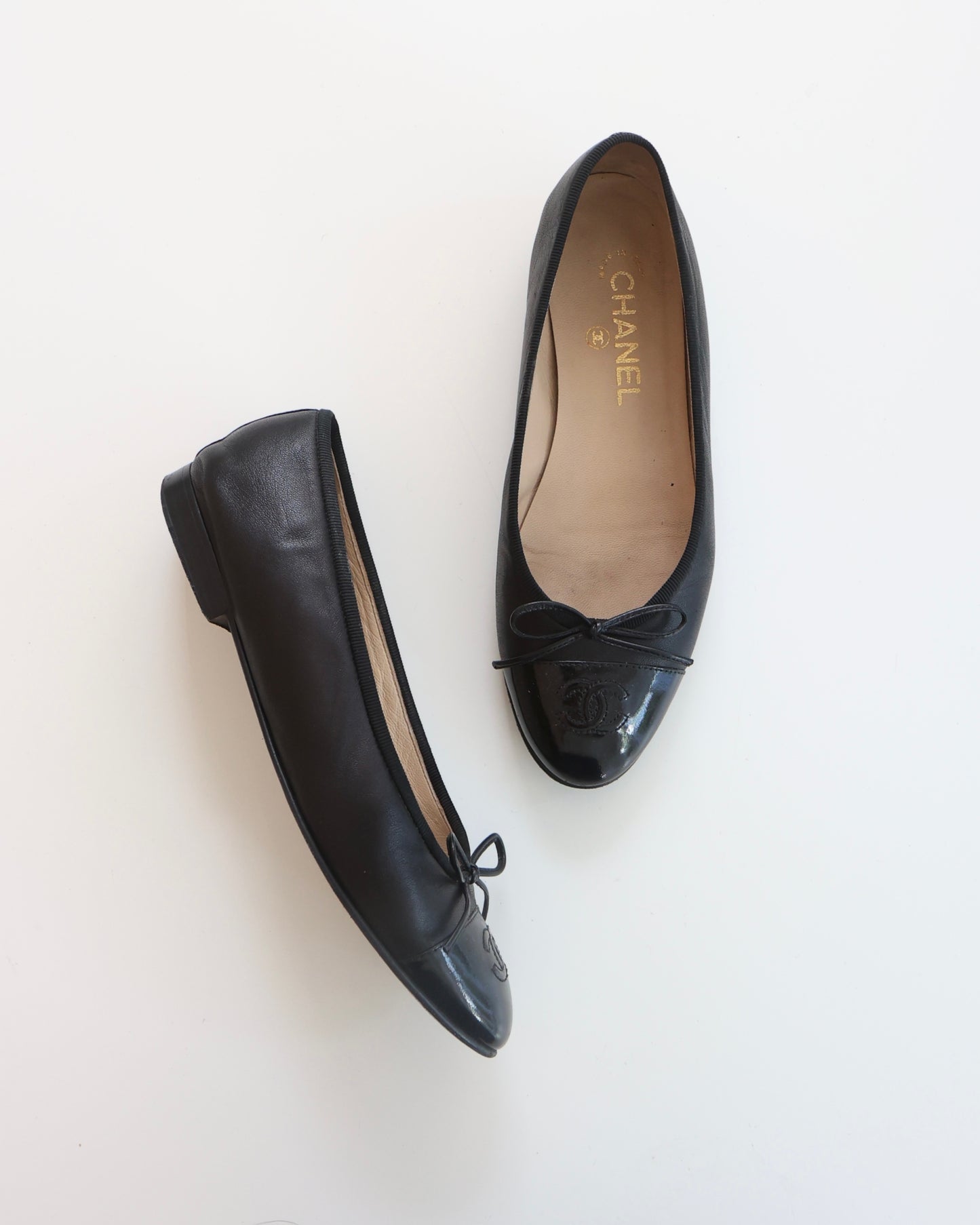 Chanel Black Ballet Flats