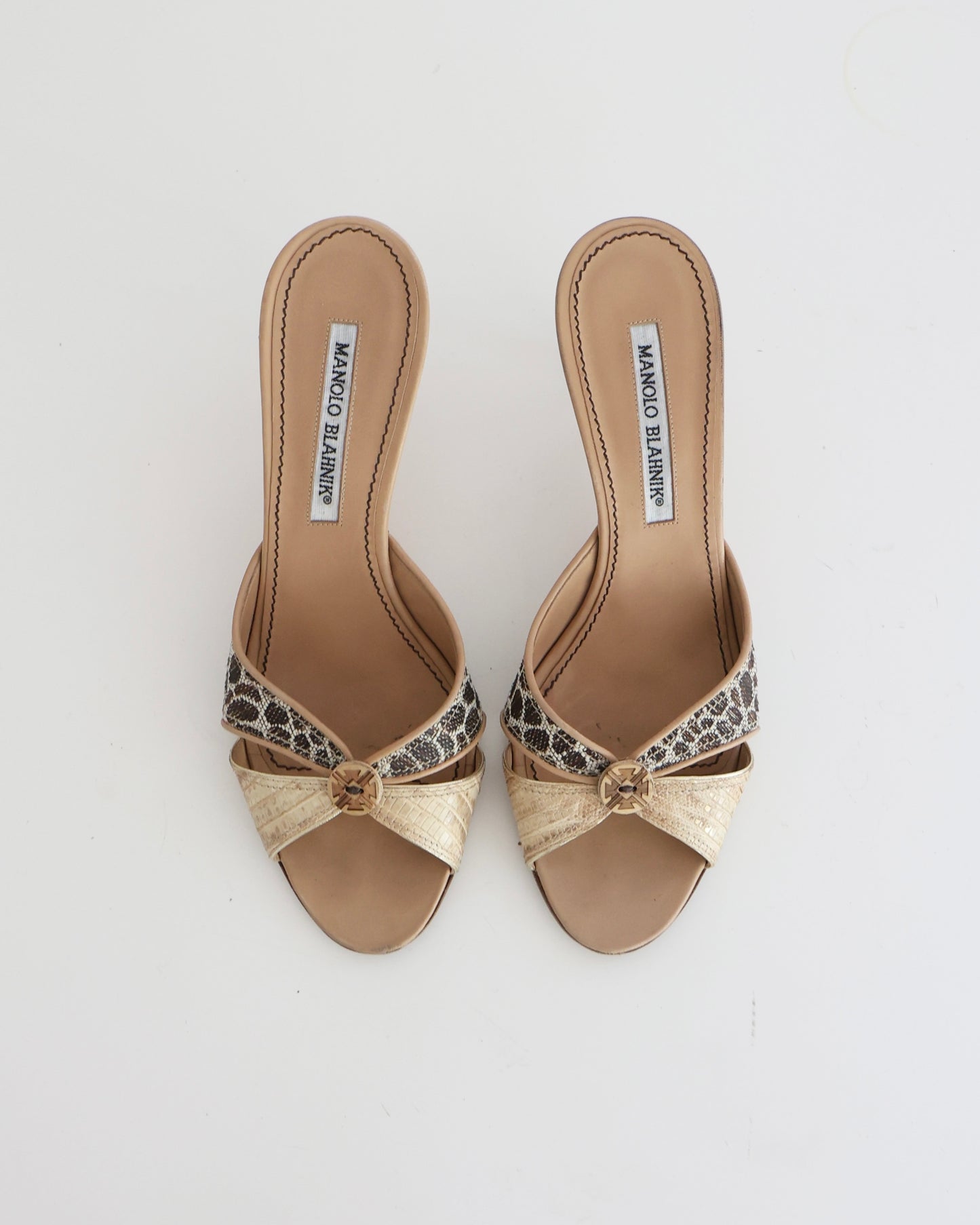 Manolo Blahnik Animal Heels