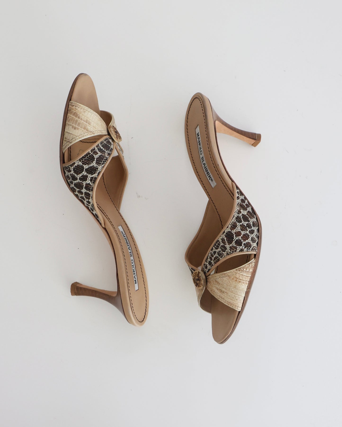Manolo Blahnik Animal Heels