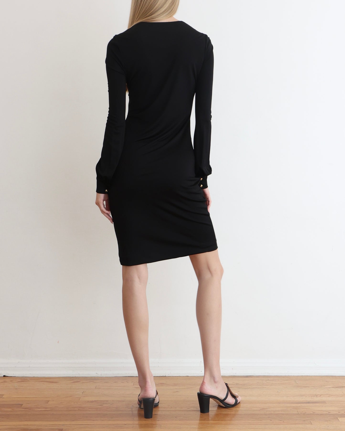 Gucci Tom Ford Black Bamboo Dress
