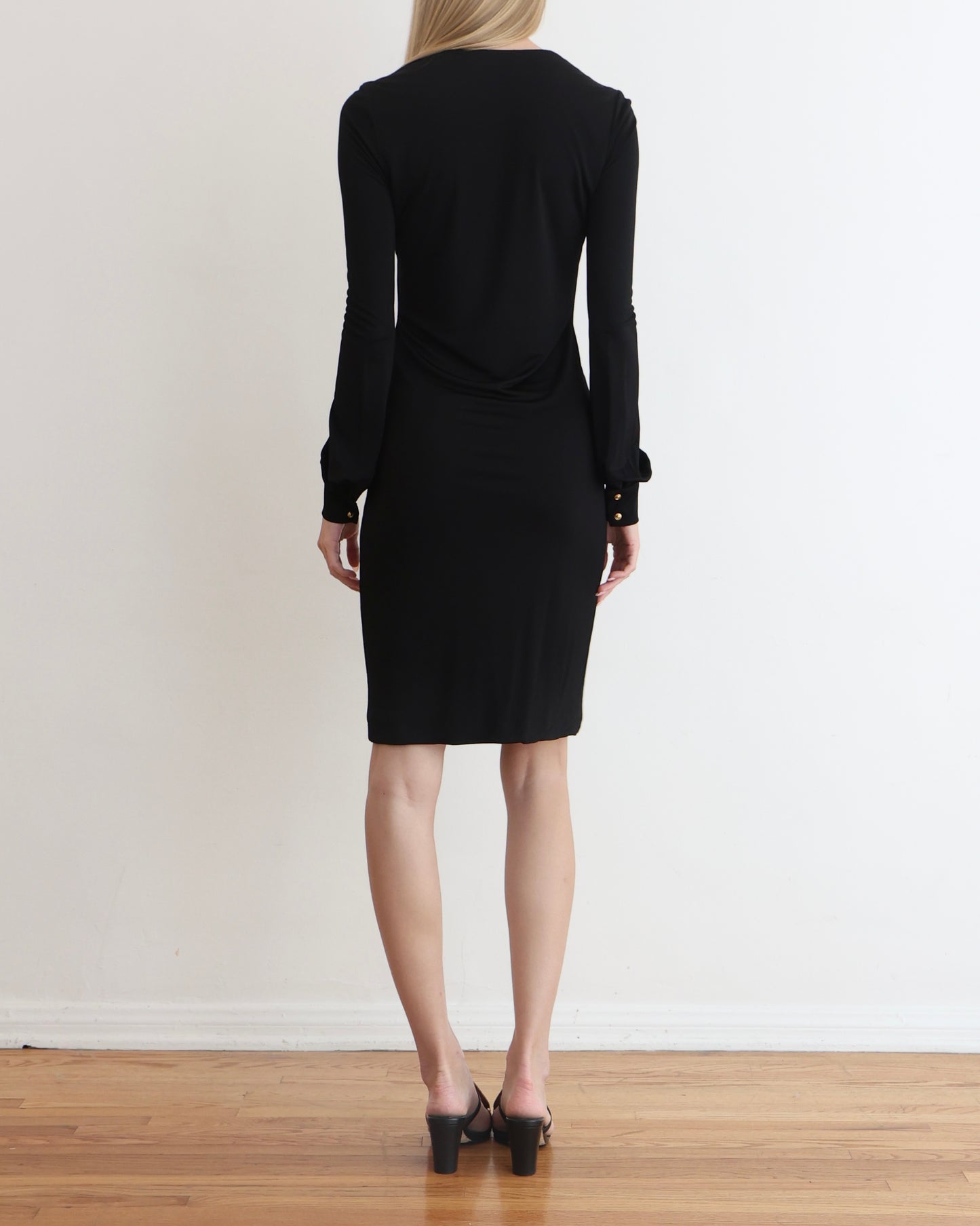 Gucci Tom Ford Black Bamboo Dress
