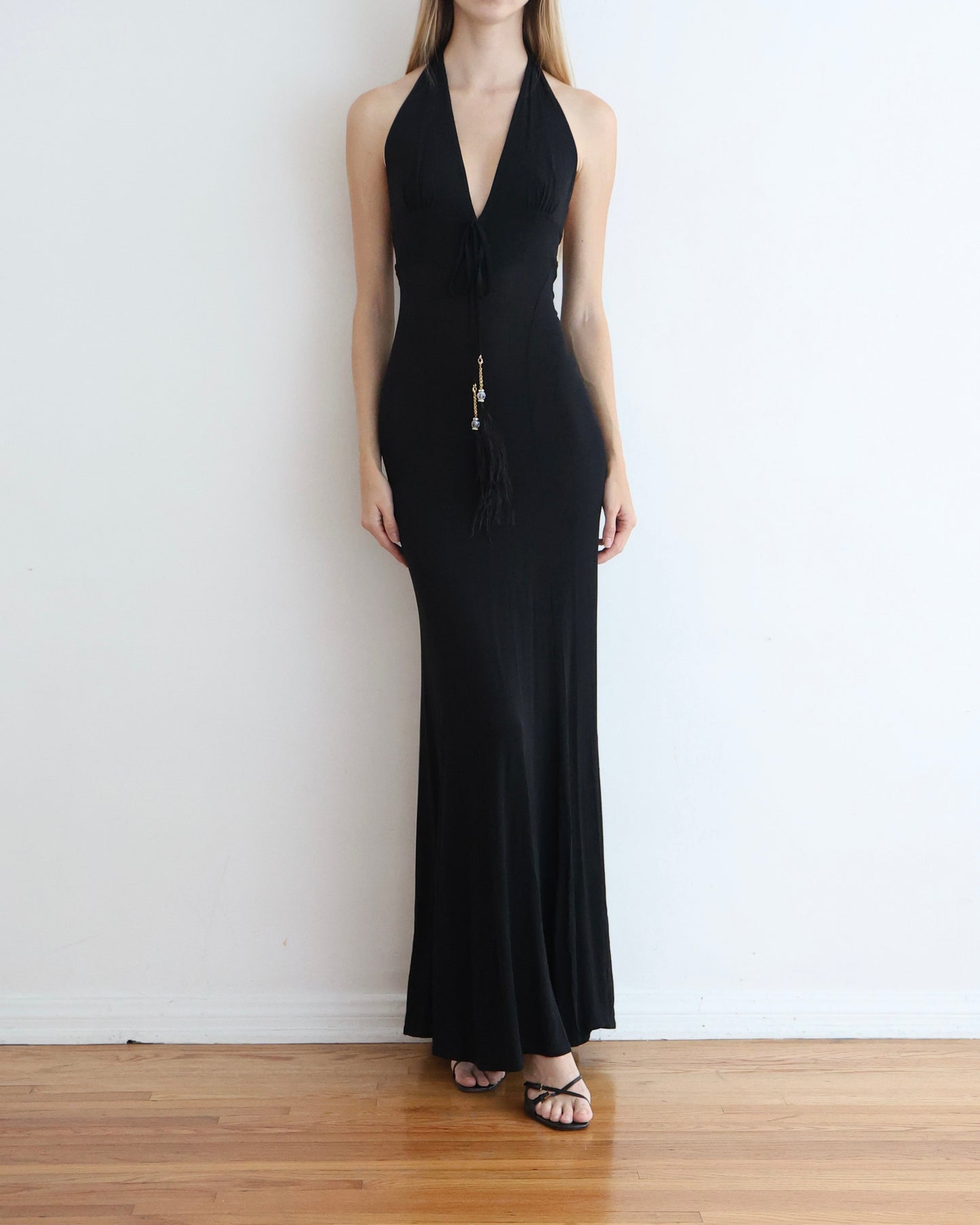 Roberto Cavalli Tassel Gown