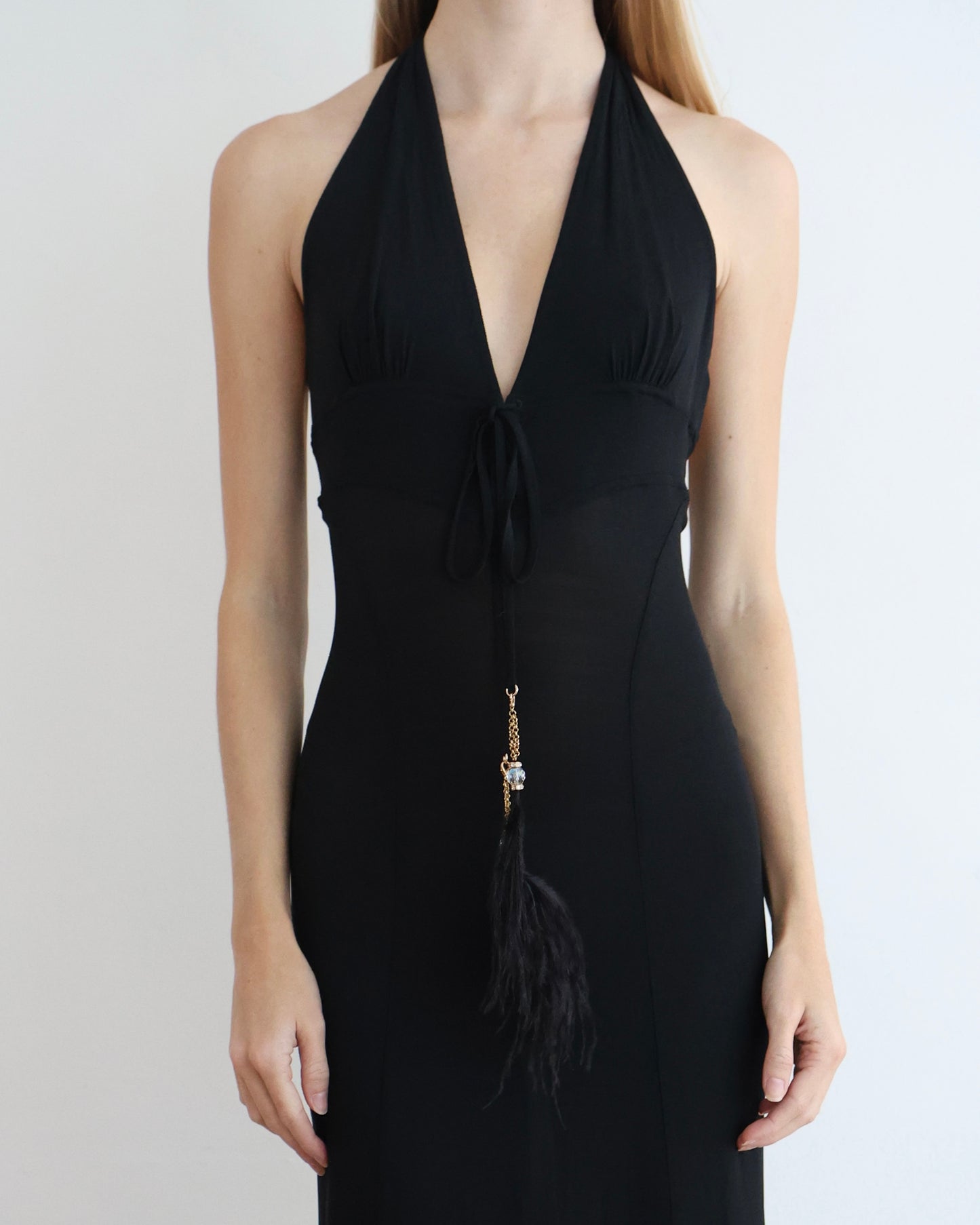 Roberto Cavalli Tassel Gown