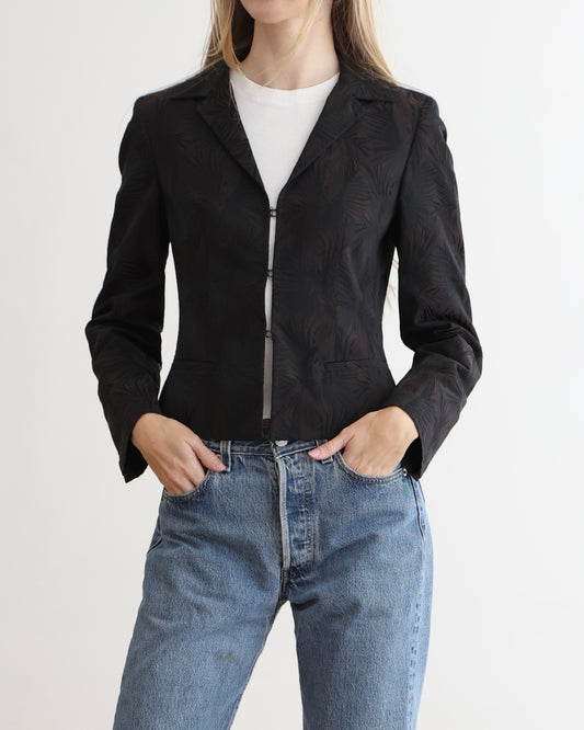 Max Mara Black Blazer Top XS