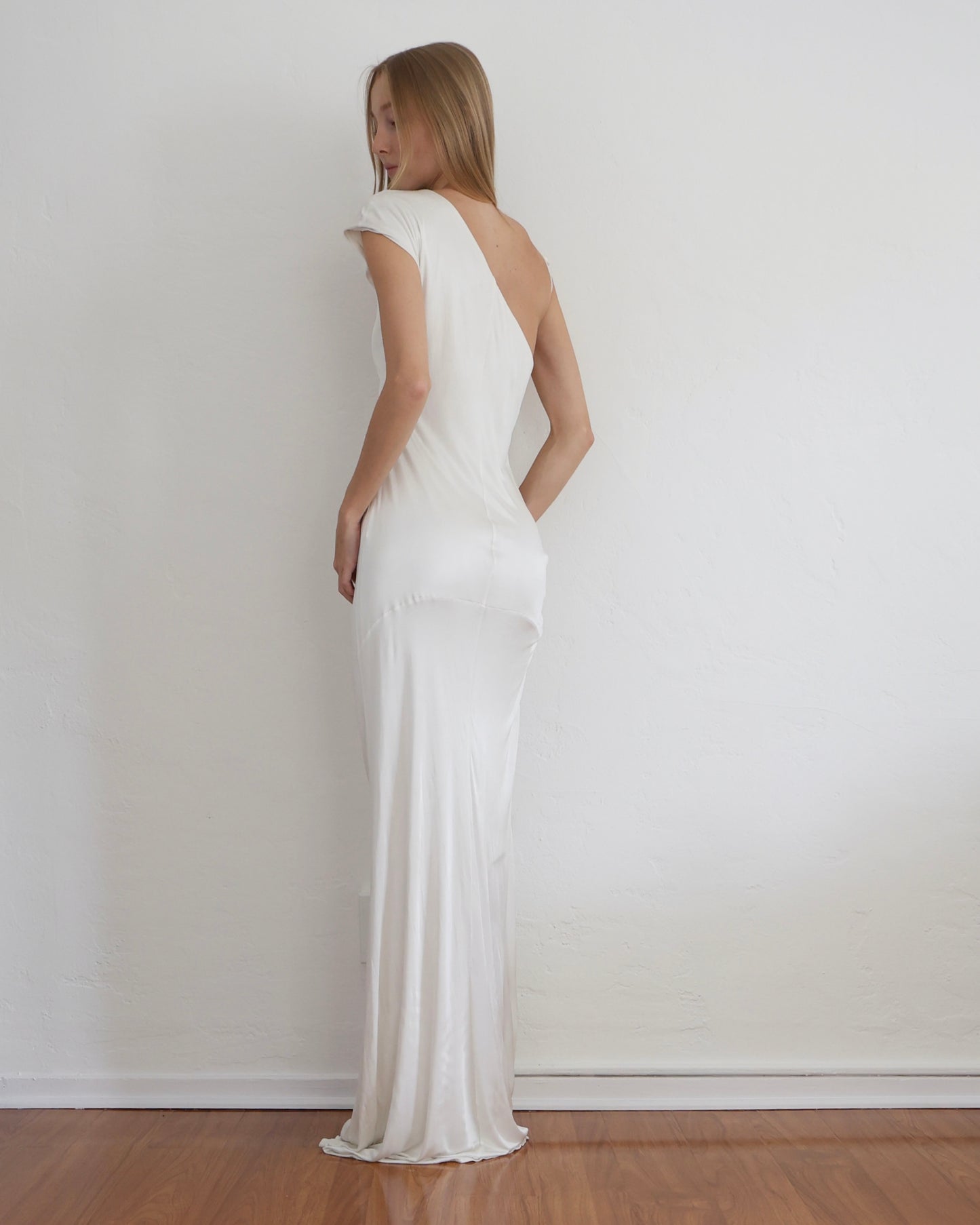 Roberto Cavalli White Gown