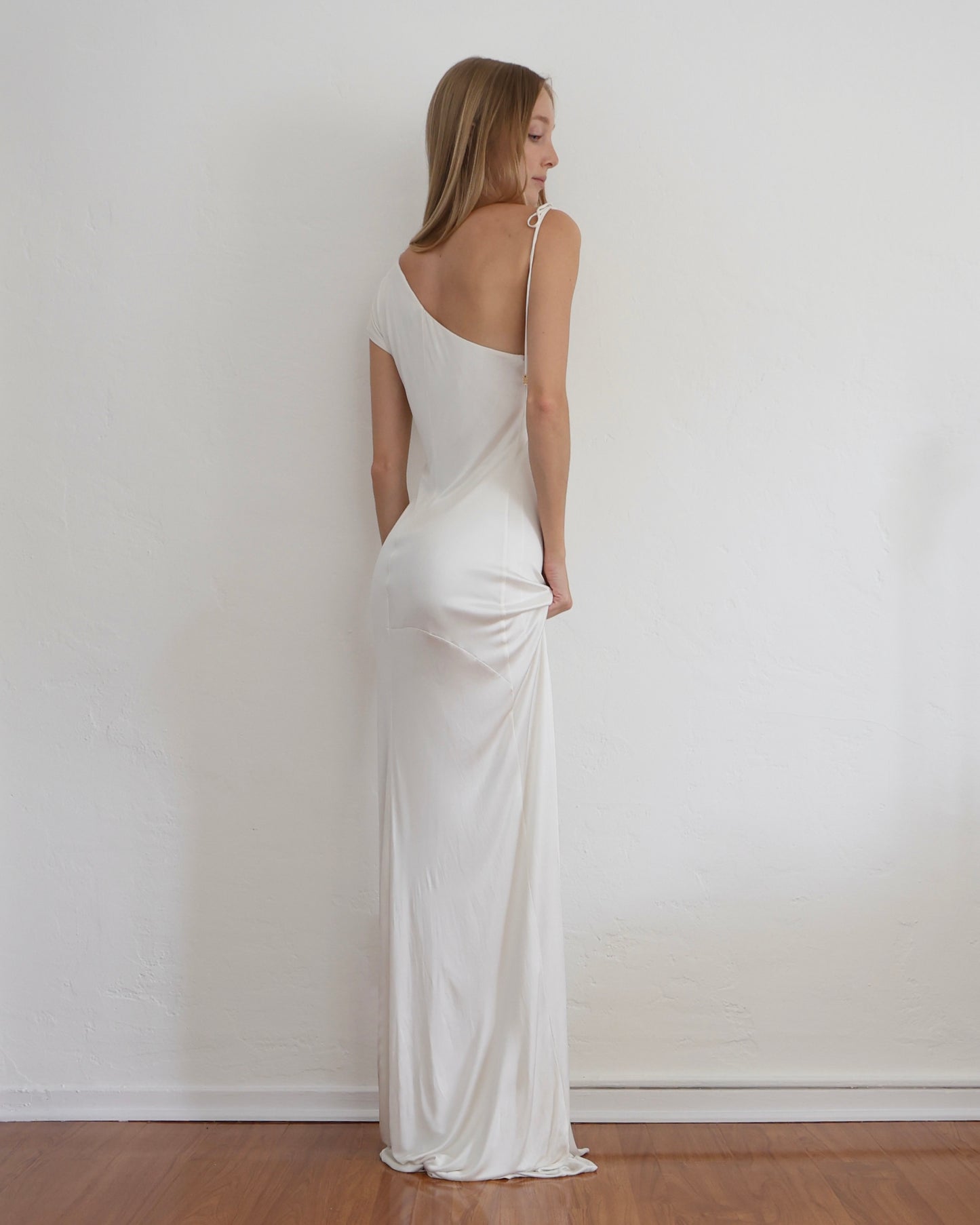 Roberto Cavalli White Gown