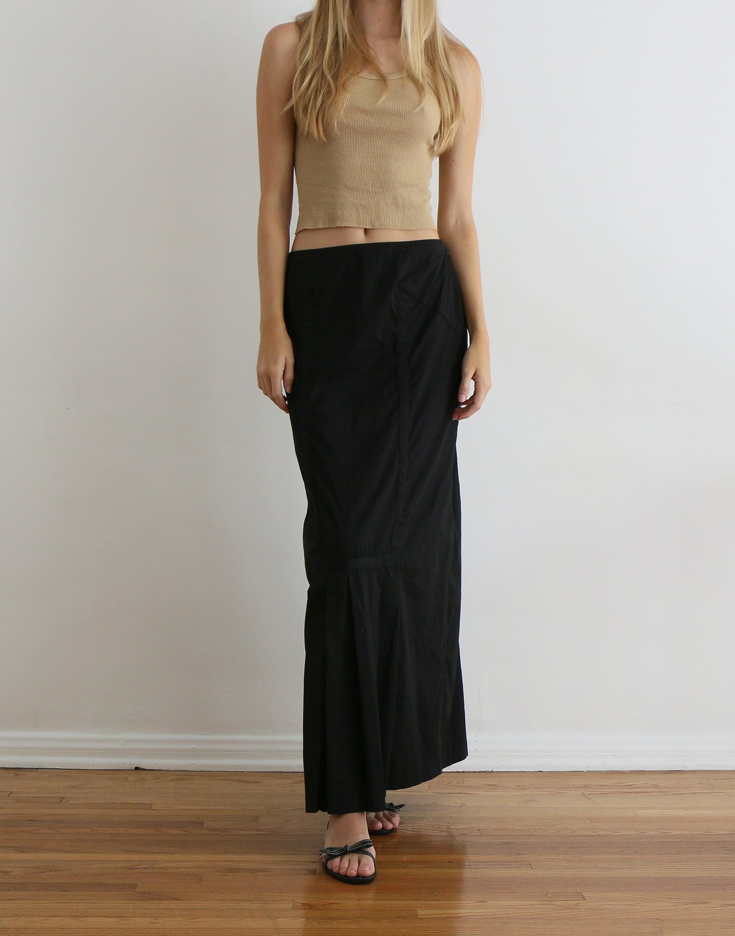 Prada Pleated Maxi Skirt