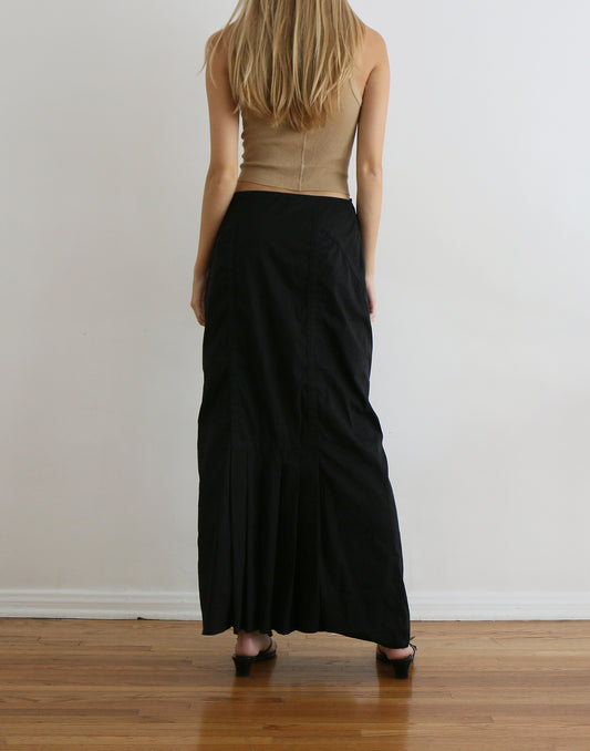 Prada Pleated Maxi Skirt