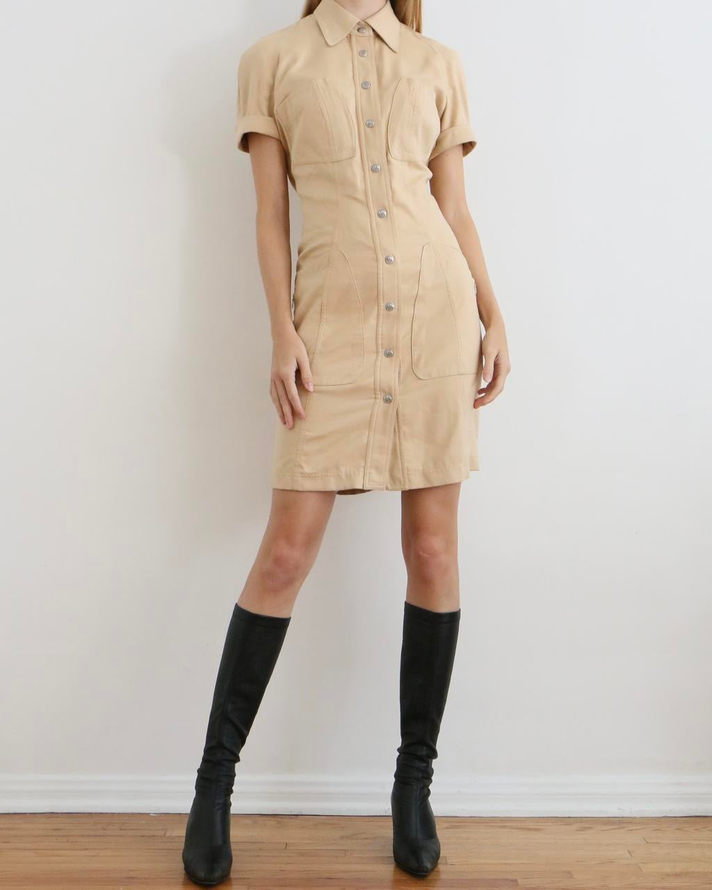 Mugler Cargo Dress